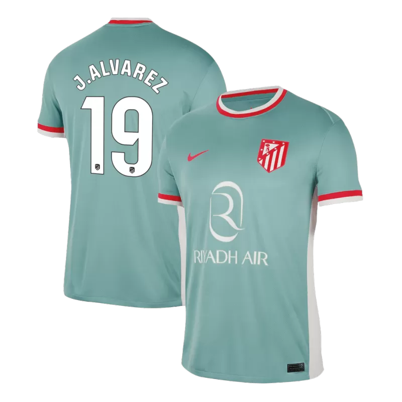 J. ALVAREZ #19 Maglia Trasferta Atletico Madrid 2024/25 – Colore Verde